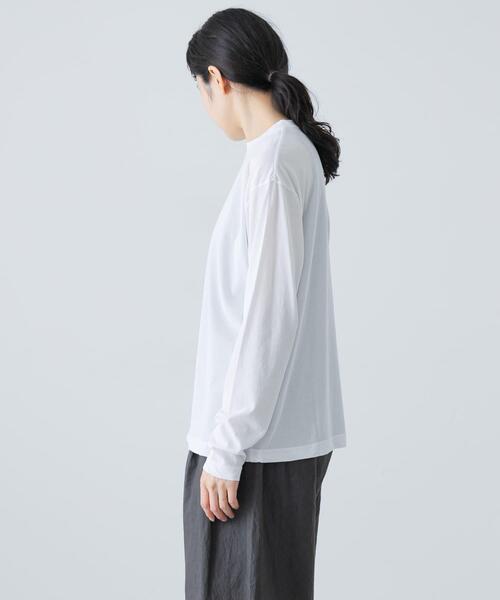 かぐれ（カグレ）の「ハイツイストコットン長袖Tシャツ（Tシャツ