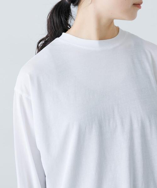 かぐれ（カグレ）の「ハイツイストコットン長袖Tシャツ（Tシャツ
