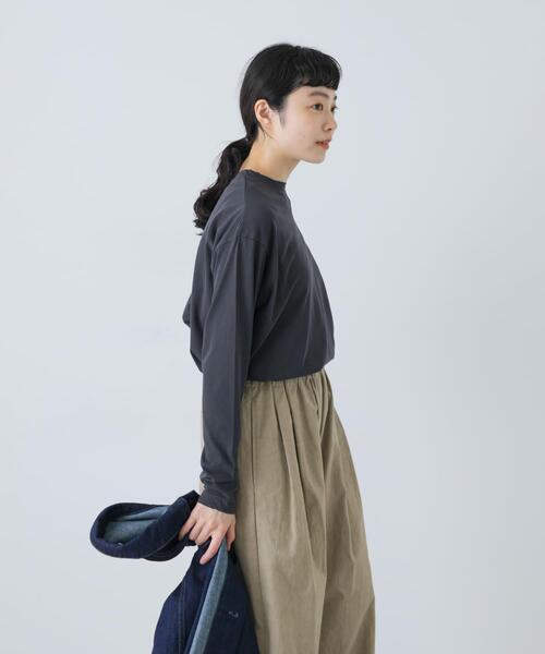 かぐれ（カグレ）の「ハイツイストコットン長袖Tシャツ（Tシャツ