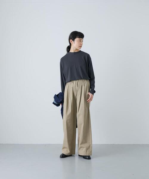 かぐれ（カグレ）の「ハイツイストコットン長袖Tシャツ（Tシャツ
