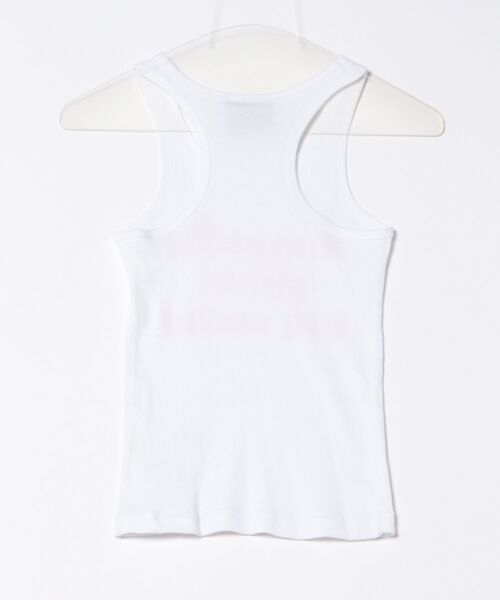 ASHLEY WILLIAMS（アシュリーウィリアムス）の「Ashley williams/アシュリーウィリアムズ/WHITE HAPPY VEST（タンクトップ・レディース・ブラック・M）」の2枚目の写真