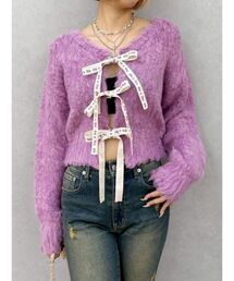 シャギーニット」に該当するニット/セーター（ピンク/桃色系