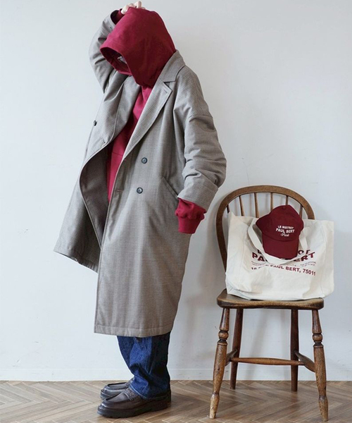 JOURNAL STANDARD LUXE（ジャーナルスタンダード　ラックス）の「サキソニーナカワタ Wブレストコート（その他アウター・レディース・ブラック/キャメル・FREE）」の13枚目の写真