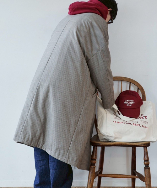 JOURNAL STANDARD LUXE（ジャーナルスタンダード　ラックス）の「サキソニーナカワタ Wブレストコート（その他アウター・レディース・ブラック/キャメル・FREE）」の14枚目の写真