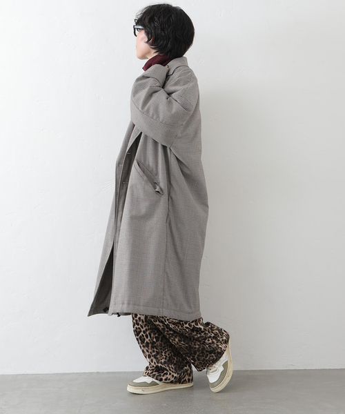 JOURNAL STANDARD LUXE（ジャーナルスタンダード　ラックス）の「サキソニーナカワタ Wブレストコート（その他アウター・レディース・ブラック/キャメル・FREE）」の18枚目の写真