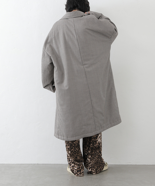 JOURNAL STANDARD LUXE（ジャーナルスタンダード　ラックス）の「サキソニーナカワタ Wブレストコート（その他アウター・レディース・ブラック/キャメル・FREE）」の19枚目の写真