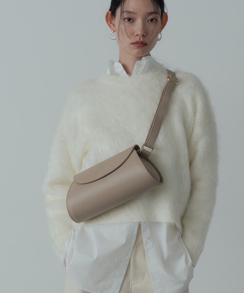 GALLEST（ギャレスト）の「レザーフラップショルダーバッグ（ショルダーバッグ・レディース・ブラウン系その他/ベージュ・00）」の11枚目の写真