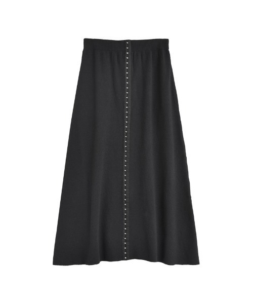 *りぃ出品* セール】ホックデザインニットナロースカート（スカート）｜Re