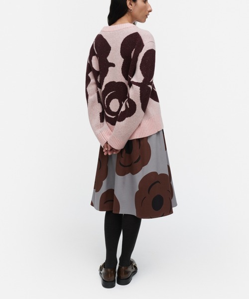 marimekko（マリメッコ）の「Rws Virtaus Tumma / knit（ニット/セーター・レディース・パープル・SMALL/MEDIUM/LARGE/X-SMALL）」の3枚目の写真