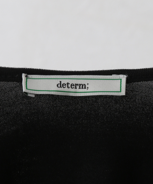 Noble（ノーブル）の「determ/デターム Scoop-Neck Bodysuit（その他アンダーウェア/インナー・レディース・ボルドー/ブラック・SMALL）」の17枚目の写真