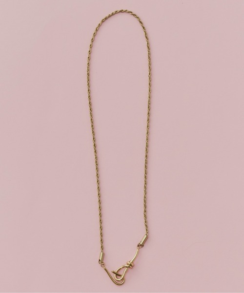 Su1.（スイ）の「【Su1.】【金属アレルギー対応】【ステンレス】ツイストチェーンフックネックレス（ネックレス・レディース・ゴールド/シルバー・FREE）」の7枚目の写真