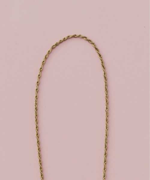 Su1.（スイ）の「【Su1.】【金属アレルギー対応】【ステンレス】ツイストチェーンフックネックレス（ネックレス・レディース・ゴールド/シルバー・FREE）」の9枚目の写真