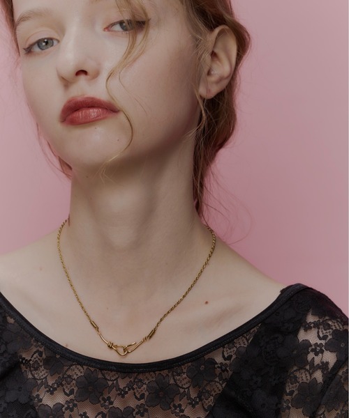 Su1.（スイ）の「【Su1.】【金属アレルギー対応】【ステンレス】ツイストチェーンフックネックレス（ネックレス・レディース・ゴールド/シルバー・FREE）」の13枚目の写真