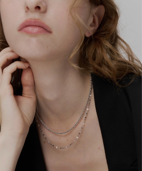 Su1.（スイ）の「【Su1.】【金属アレルギー対応】【ステンレス】ツイストチェーンフックネックレス（ネックレス・レディース・ゴールド/シルバー・FREE）」の22枚目の写真