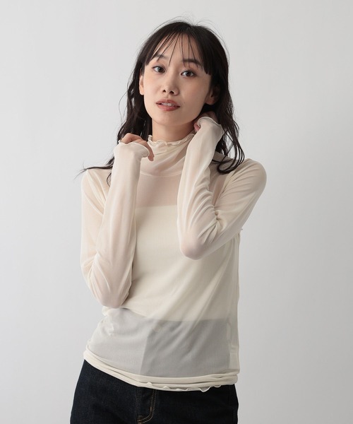 ジャンポールゴルチエ パワーネット 半袖 カットソー 40 ボーダー 女性