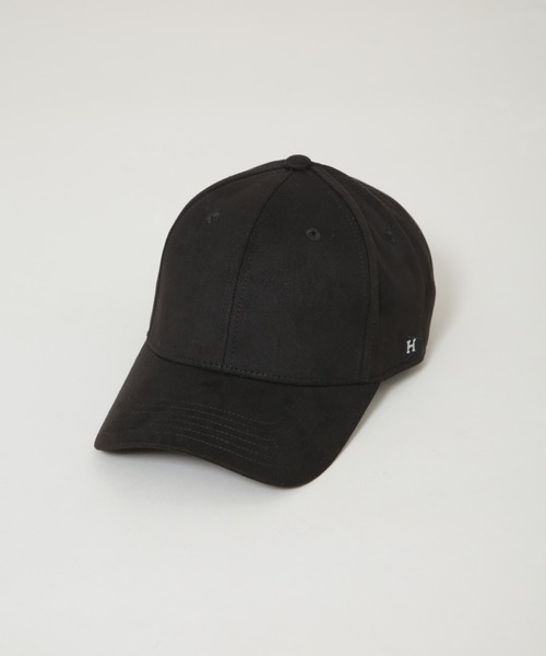 Healthknit/別注 フェイクスエードペナント刺繍キャップ（キャップ