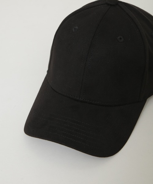 Healthknit（ヘルスニット）の「Healthknit/別注 フェイクスエードペナント刺繍キャップ（キャップ・メンズ・ブラック/ブラウン/チャコール・FREE）」の8枚目の写真