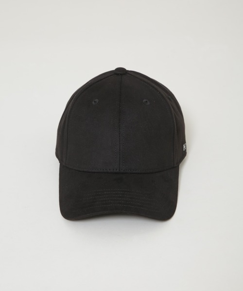 Healthknit（ヘルスニット）の「Healthknit/別注 フェイクスエードペナント刺繍キャップ（キャップ・メンズ・ブラック/ブラウン/チャコール・FREE）」の5枚目の写真
