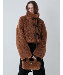 SORIN ソリン　アウター SORIN（ソリン ）の「Synthetic Fur Lace-up Cardigan（その他