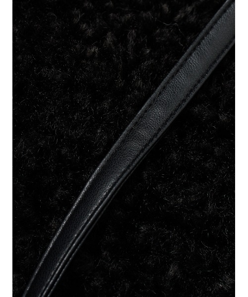 SORIN（ソリン　）の「Synthetic Fur Lace-up Jacket/シンセティックファー レースアップジャケット（その他アウター・レディース・ブラック/アニマル/オフホワイト/キャメル・38）」の9枚目の写真