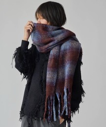 Theater code（シアターコード）の「Fringed Tartan Check Scarf / フリンジ付き タータンチェックマフラー（マフラー）」