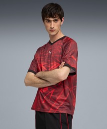 PUMA プーマ ユニセックス プーマテック-X AOP リラックスド フットボール 半