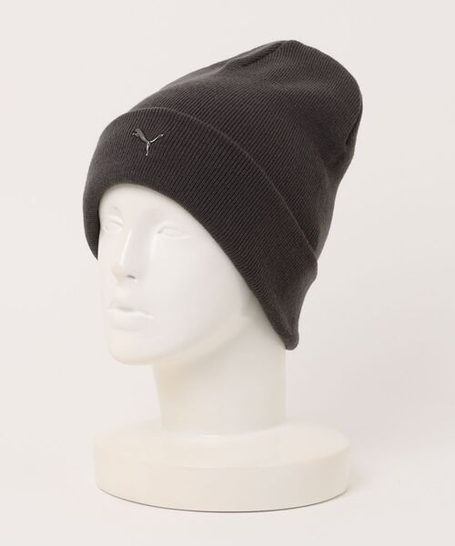 PUMA（プーマ）の「《PUMA》ﾒﾀﾙｷｬｯﾄ ﾊｲｸﾗｳﾝ ﾋﾞｰﾆｰ（ニットキャップ/ビーニー・メンズ・ピンク/ダークグレー/ネイビー/ホワイト系その他/ブラック・フリー）」の4枚目の写真