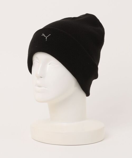 PUMA（プーマ）の「《PUMA》ﾒﾀﾙｷｬｯﾄ ﾊｲｸﾗｳﾝ ﾋﾞｰﾆｰ（ニットキャップ/ビーニー・メンズ・ピンク/ダークグレー/ネイビー/ホワイト系その他/ブラック・フリー）」の3枚目の写真