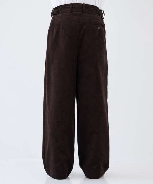markaware ブラウン コーデュロイ スラックス markaware/marka】別注 CORDUROY PANTS（その他パンツ）｜markaware