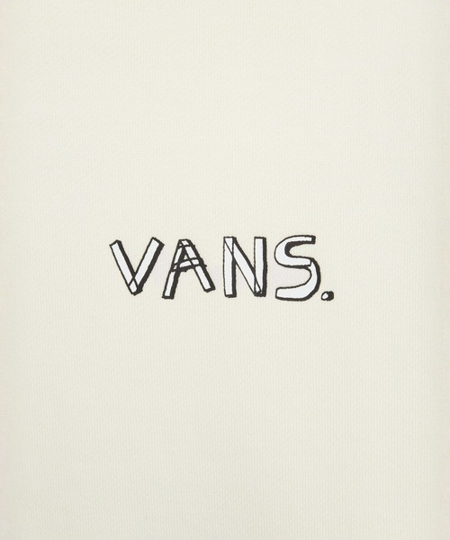 VANS(バンズ)の「RIROO PENGUIN スウェット / RIROO GFX CREW marshmallow / VN000TRRFS81(スウェット・メンズ・オフホワイト・LARGE/X-LARGE/SMALL/MEDIUM/X-SMALL/XX-LARGE)」の4枚目の写真