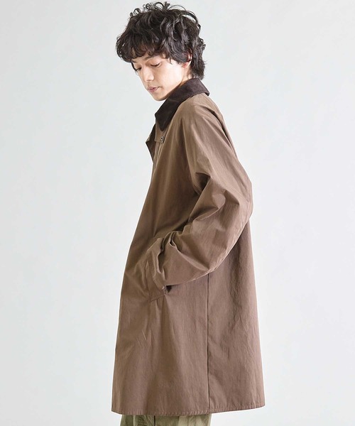 UNION STATION（ユニオンステーション）の「2WAY ピーチスキンステンカラーコート（ダウンジャケット/コート・メンズ・ブラック/ブラウン・M/L）」の16枚目の写真