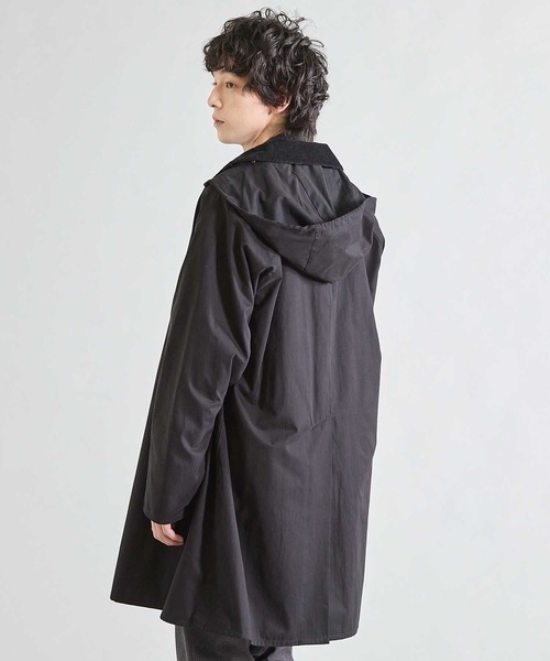 2WAY ピーチスキンステンカラーコート（ダウンジャケット/コート