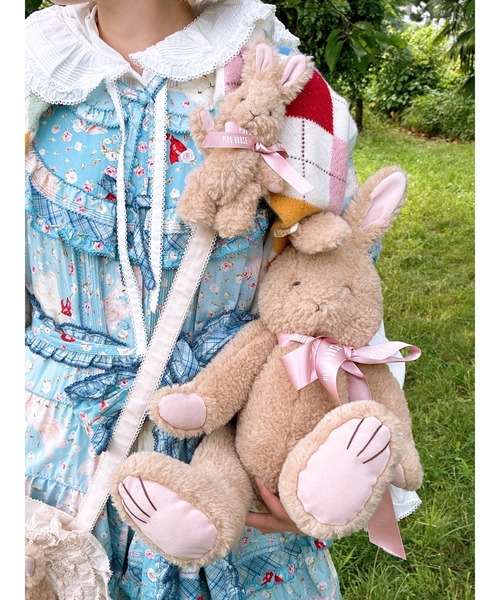 ピンクハウス 新品 くま うさぎ コサージュ ソックス セット 幸見うさぎぬいぐるみコサージュ｜ピンクハウスオフィシャルオンライン