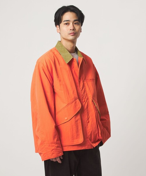 green label relaxing（グリーンレーベルリラクシング）の「【WEB限定】＜GLR or＞ビッグ フラップ カバーオール ジャケット（カバーオール・メンズ・オレンジ・S/L/M）」の3枚目の写真