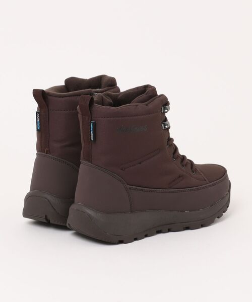 WILD THINGS（ワイルドシングス）の「WILD THINGS ワイルドシングス レディース ウィンターブーツ【防水/滑りにくい/ガラス繊維配合ソール/熱反射保温/幅広3E】防寒 250001（ブーツ・レディース・ブラック×ブラック/ブラウン・23.0cm/25.0cm/24.0cm）」の3枚目の写真