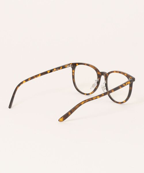 NOEYEDIA（ノーアイディア）の「【NOEYEDIA】クリアレンズ ウェリントン メガネ NE-457（メガネ・レディース・ブラック/ブラウン・FREE）」の9枚目の写真