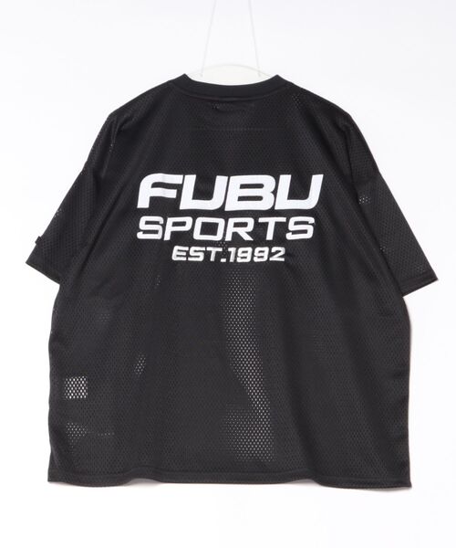 FUBU( フブ)の「【FUBU/フブ】Mesh T-Shirts(Tシャツ/カットソー・メンズ・ホワイト/ブラック・L/M/XXL/XL)」の3枚目の写真