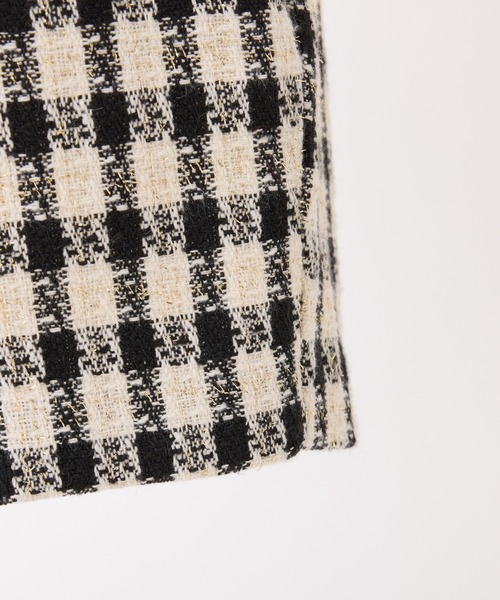 one after another NICE CLAUP（ワンアフターアナザーナイスクラップ）の「ベルト付きショートパンツ（その他パンツ・レディース・チャコールグレー/ブラック/ホワイト×ブラック/ホワイト・FREE）」の22枚目の写真