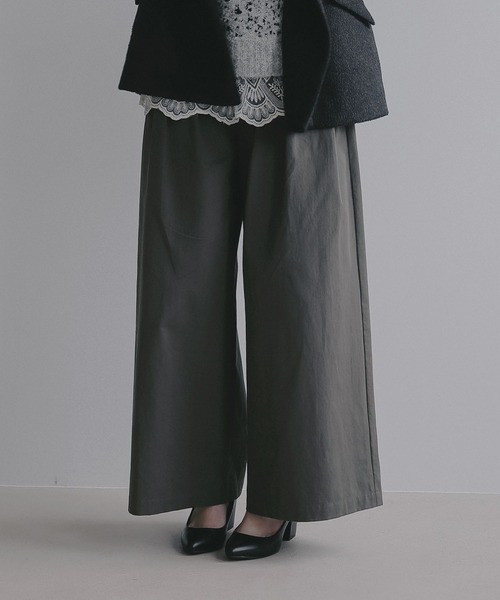 BAYFLOW（ベイフロー）の「【EF(エフ)】チノパンツ（WOMEN）（チノパンツ・レディース・グレー/ベージュ・FREE）」の15枚目の写真