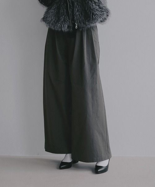 BAYFLOW（ベイフロー）の「【EF(エフ)】チノパンツ（WOMEN）（チノパンツ・レディース・グレー/ベージュ・FREE）」の18枚目の写真