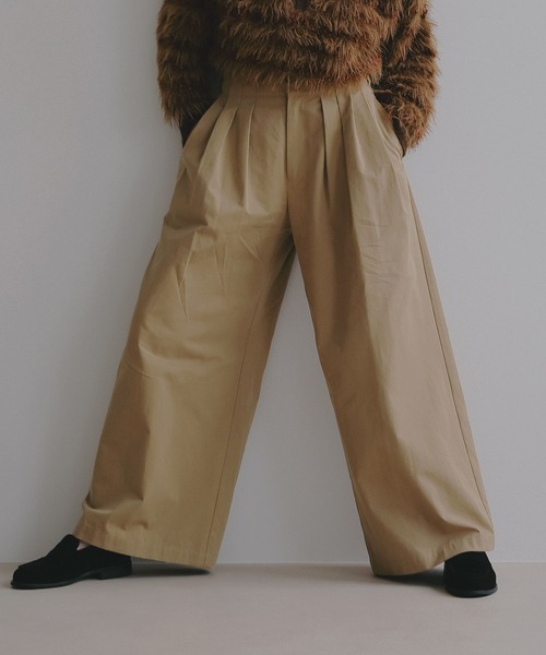 BAYFLOW（ベイフロー）の「【EF(エフ)】チノパンツ（WOMEN）（チノパンツ・レディース・グレー/ベージュ・FREE）」の21枚目の写真