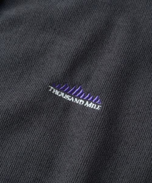 THOUSAND MILE(サウザンドマイル)の「THOUSAND MILE/サウザンドマイル KNIT FREECE ZIP VEST ダブルジップ ニットベスト(ベスト・メンズ・サンドベージュ/チャコール/ブラック・XS/L/M/XL)」の9枚目の写真