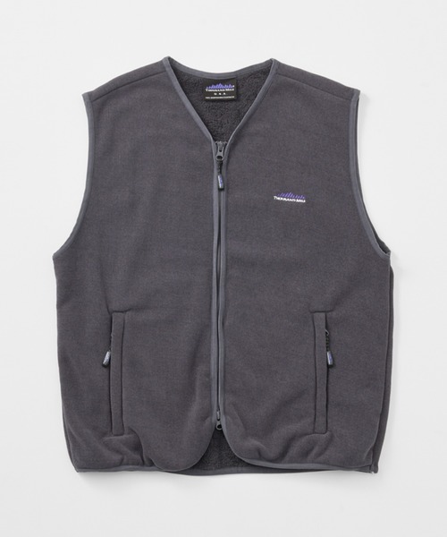 THOUSAND MILE(サウザンドマイル)の「THOUSAND MILE/サウザンドマイル KNIT FREECE ZIP VEST ダブルジップ ニットベスト(ベスト・メンズ・サンドベージュ/チャコール/ブラック・XS/L/M/XL)」の22枚目の写真