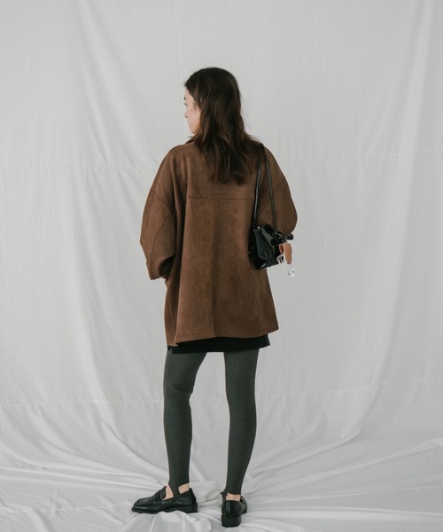 スエードライクオーバージャケット（その他アウター）｜duei（デュイ