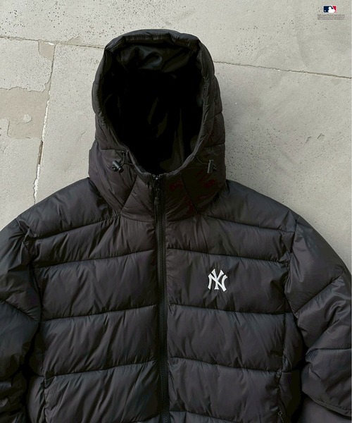 Perushu（ペルーシュ）の「Perushu × MLB 中綿フードブルゾン（ブルゾン・メンズ・チャコールグレー/ブラック/ブラウン・SMALL/MEDIUM/LARGE）」の14枚目の写真