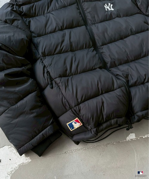 Perushu（ペルーシュ）の「Perushu × MLB 中綿フードブルゾン（ブルゾン・メンズ・チャコールグレー/ブラック/ブラウン・SMALL/MEDIUM/LARGE）」の15枚目の写真