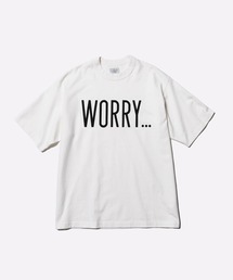 Unlikely（アンライクリー ）の「Unlikely / アンライクリー：Unlikely Authentic Graphic Tee WORRY：U25F-04-0001[MUS]（Tシャツ/カットソー）」