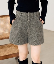 Heather | ボアシャギータイトショートパンツ　611462(その他パンツ)