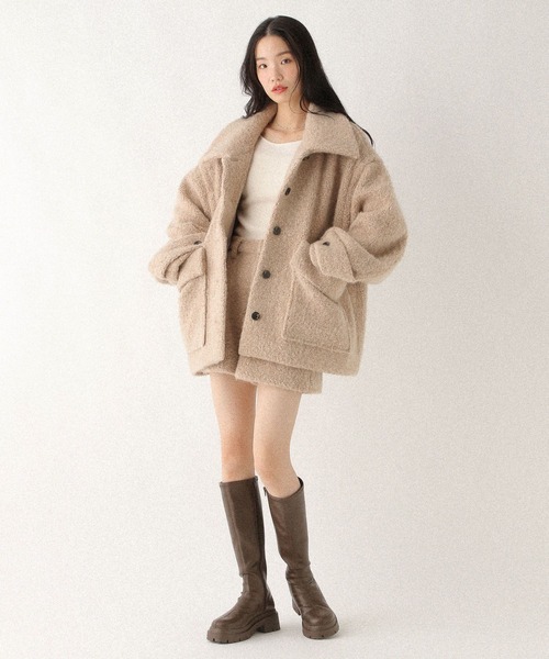 Heather(ヘザー)の「ボアシャギータイトショートパンツ 611462(その他パンツ・レディース・グレー/ベージュ・FREE)」の18枚目の写真