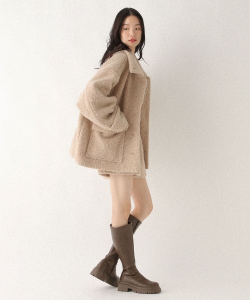 Heather(ヘザー)の「ボアシャギータイトショートパンツ 611462(その他パンツ・レディース・グレー/ベージュ・FREE)」の19枚目の写真